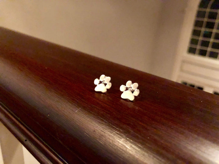 Paw Heart Huggie Earrings