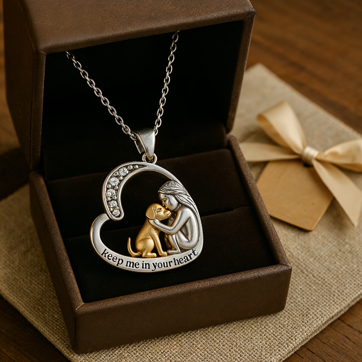 Elegant Crystal Paw Lover Necklace