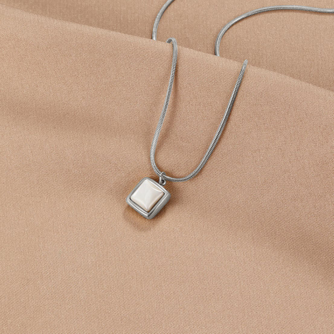 Riva Moonstone Pendant Necklace