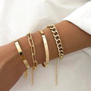 Elan Mercer Bracelet Set - Gold